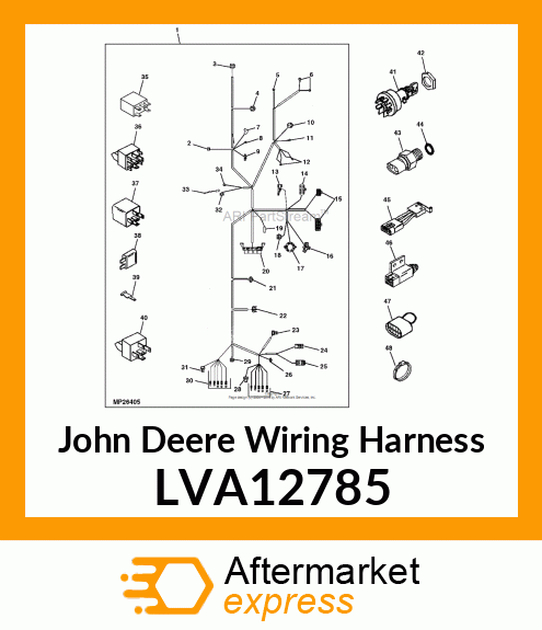 HARNESS, WIRING(MAIN)45/46/4710 DO LVA12785