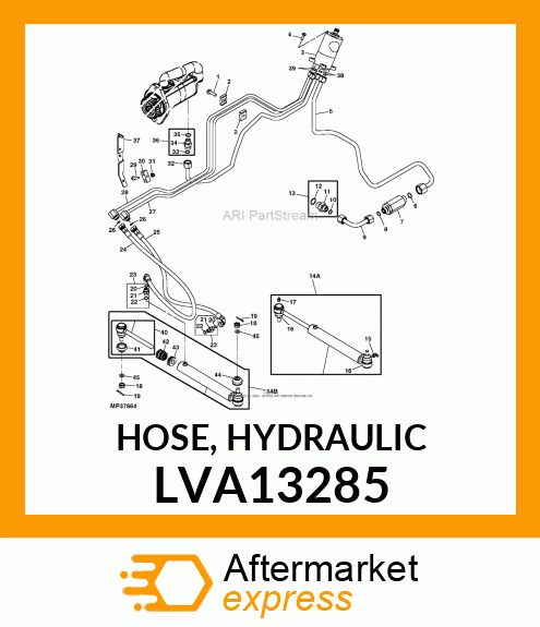 HOSE, HYDRAULIC LVA13285