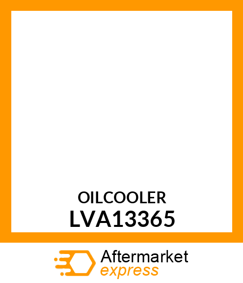 OIL COOLER, 4X20 LVA13365