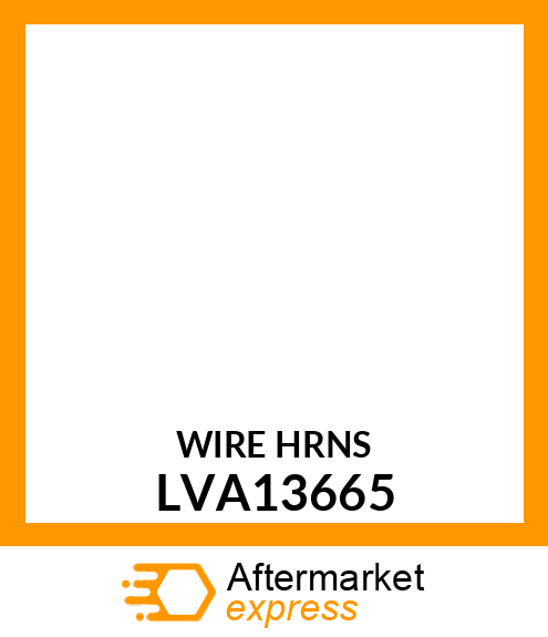 HARNESS, WIRING BACKHOE SWITCH 110 LVA13665
