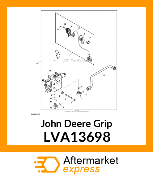 GRIP, INNER, WITH WIRING, ASSEMBLY LVA13698