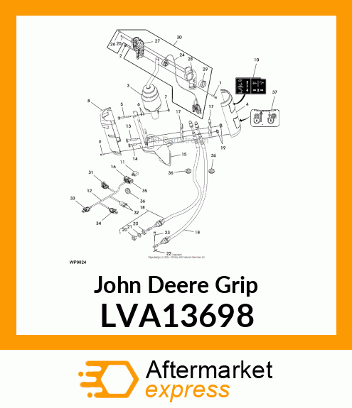 GRIP, INNER, WITH WIRING, ASSEMBLY LVA13698