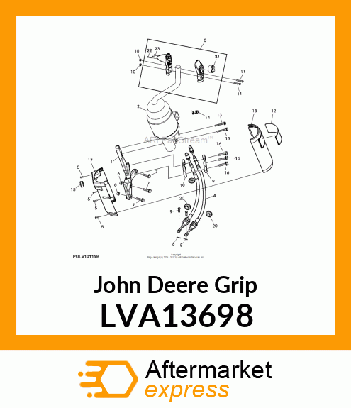 GRIP, INNER, WITH WIRING, ASSEMBLY LVA13698