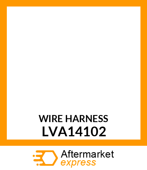 HARNESS, WIRING MAIN NA 31/33/35/3 LVA14102