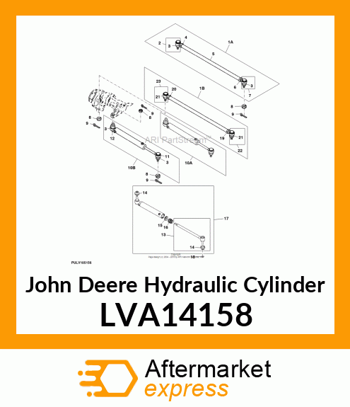 CYLINDER, STEER 45X22 (LG) LVA14158