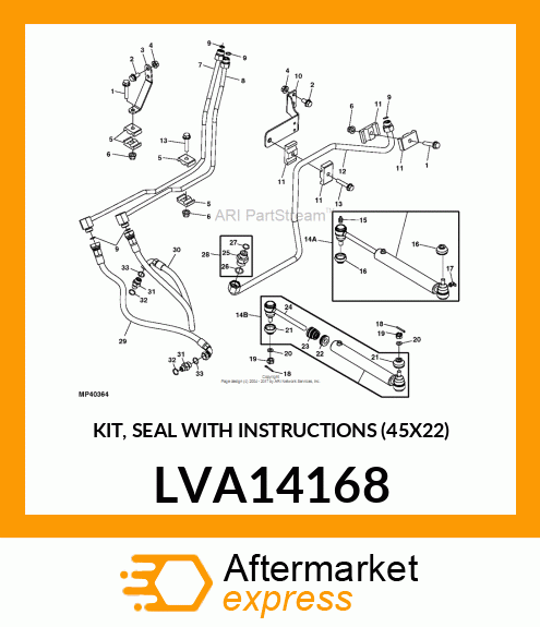 KIT, SEAL LVA14168