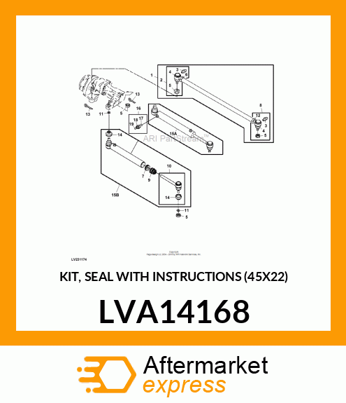 KIT, SEAL LVA14168