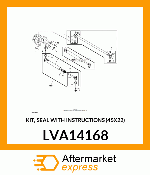 KIT, SEAL LVA14168