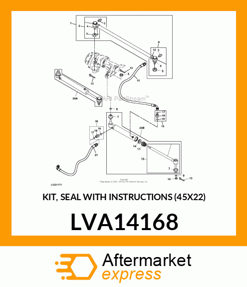 KIT, SEAL LVA14168