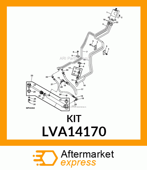 BOOT KIT, KIT, DUST BOOT LVA14170