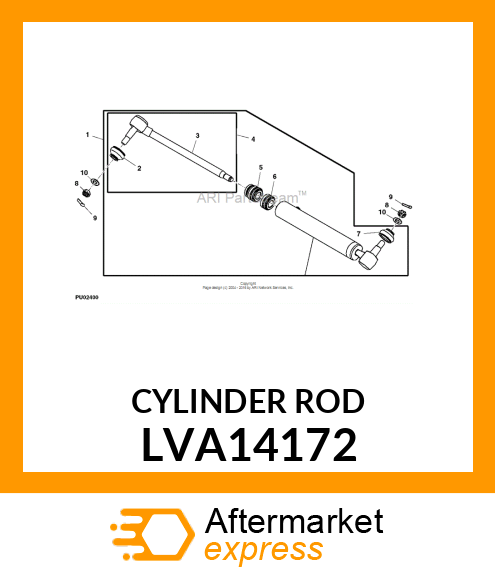 KIT, ROD ASSEMBLY (MID) LVA14172