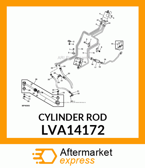 KIT, ROD ASSEMBLY (MID) LVA14172