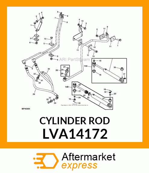 KIT, ROD ASSEMBLY (MID) LVA14172