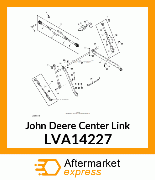 LINK , UPPER CENTER LVA14227