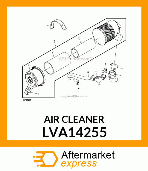 AIR CLEANER LVA14255