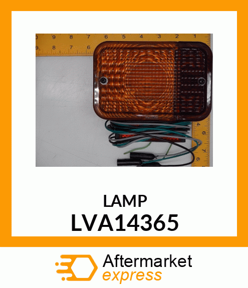 LAMP, LH WARNING W/TAIL LIGHTS LVA14365