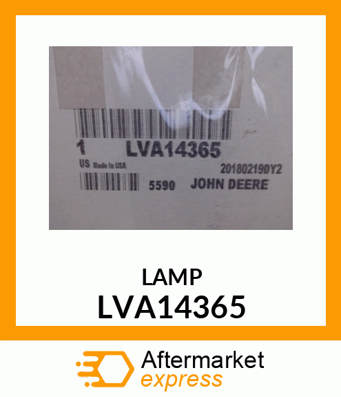 LAMP, LH WARNING W/TAIL LIGHTS LVA14365