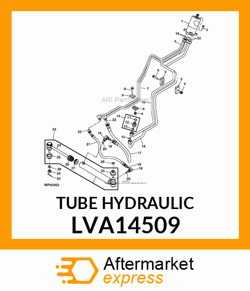 TUBE HYDRAULIC LVA14509