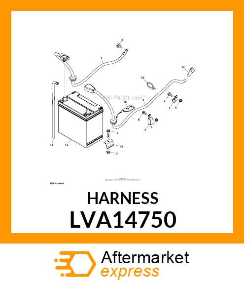 Battery Cable LVA14750