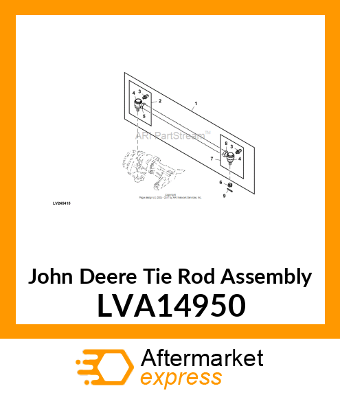 TIE ROD ASSEMBLY LVA14950