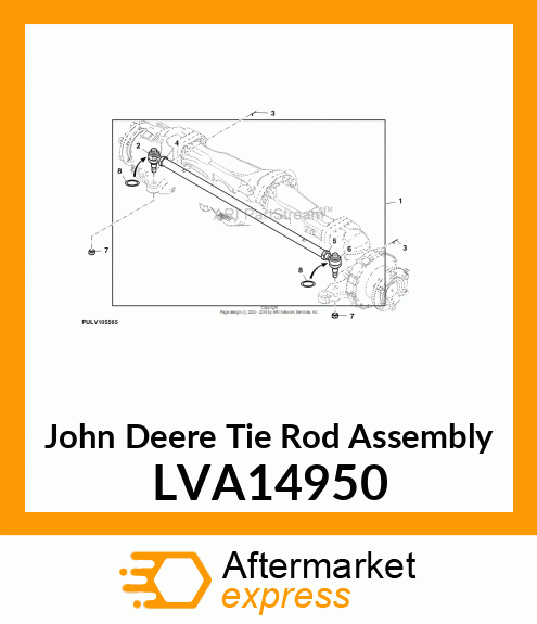 TIE ROD ASSEMBLY LVA14950