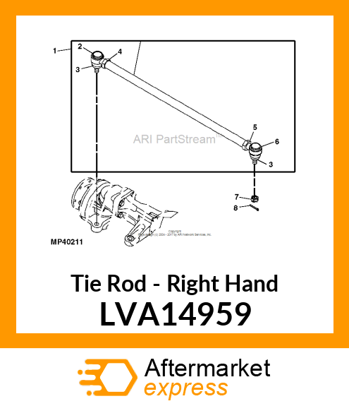 SOCKET, RH ASSEMBLY LVA14959