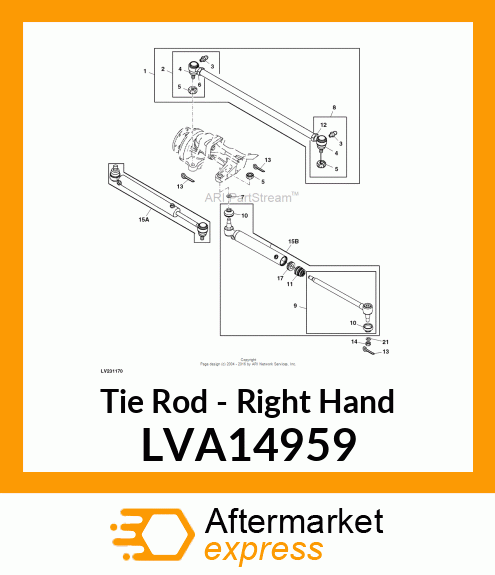 SOCKET, RH ASSEMBLY LVA14959