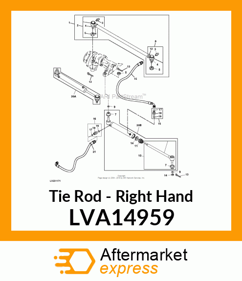 SOCKET, RH ASSEMBLY LVA14959