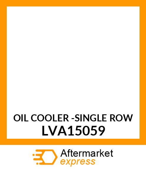 OIL COOLER LVA15059
