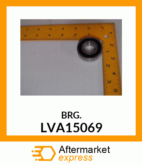 BALL BEARING, DEEP GROOVE 6004 LVA15069