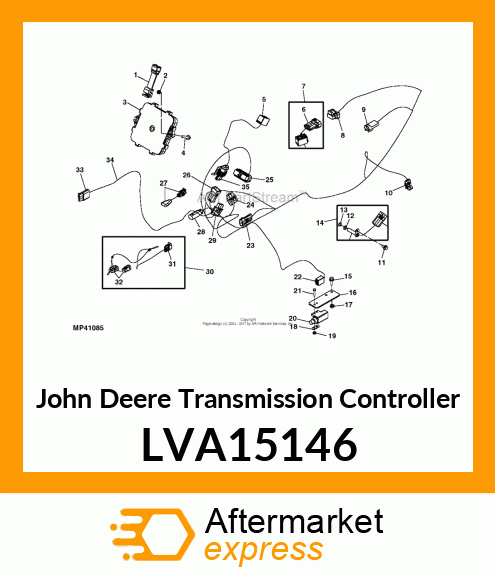 TRANSMISSION CONTROLLER 4X20 LVA15146