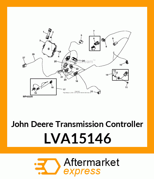 TRANSMISSION CONTROLLER 4X20 LVA15146