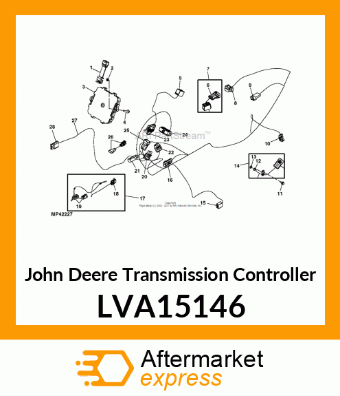 TRANSMISSION CONTROLLER 4X20 LVA15146