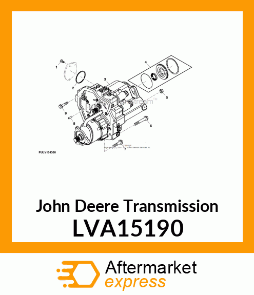 HYDROSTATIC TRANSMISSION LVA15190