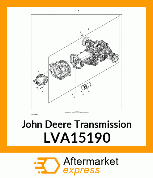 HYDROSTATIC TRANSMISSION LVA15190