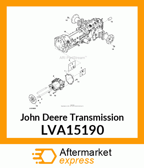 HYDROSTATIC TRANSMISSION LVA15190