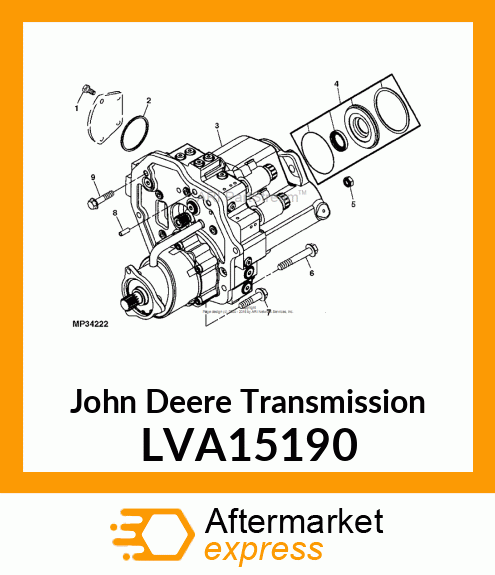 HYDROSTATIC TRANSMISSION LVA15190