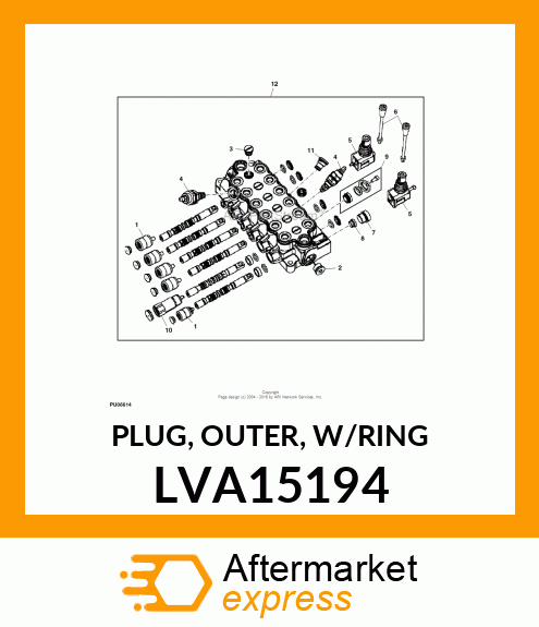 PLUG, OUTER, W/RING LVA15194