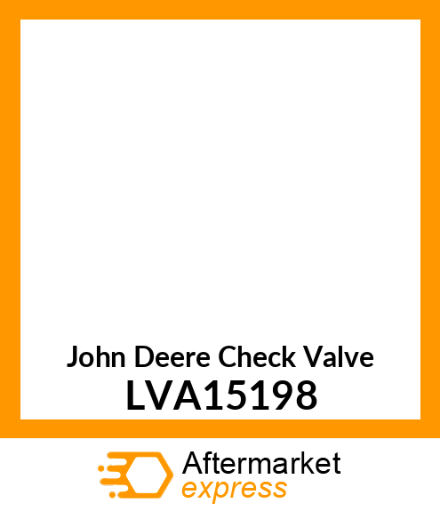 VALVE, LOAD CHECK LVA15198