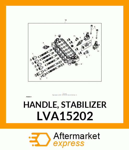 HANDLE, STABILIZER LVA15202