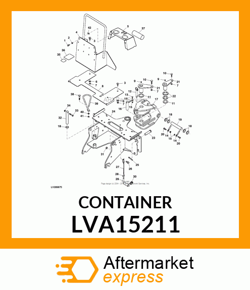 HOLDER, MANUAL LVA15211