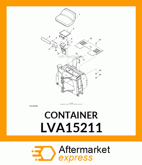 HOLDER, MANUAL LVA15211