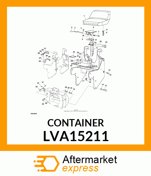 HOLDER, MANUAL LVA15211