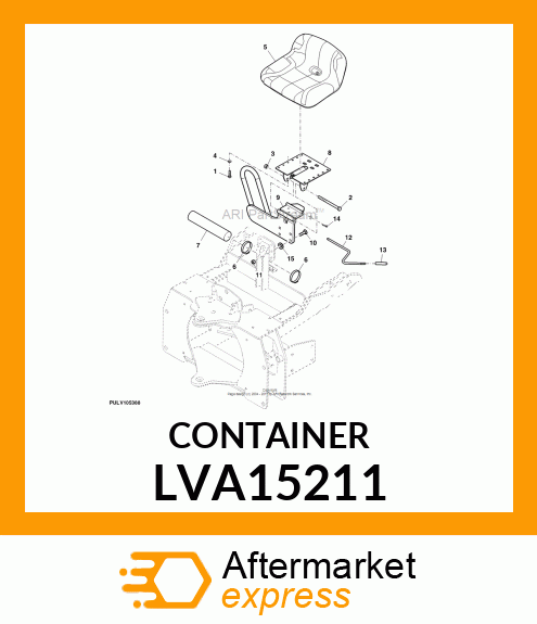 HOLDER, MANUAL LVA15211