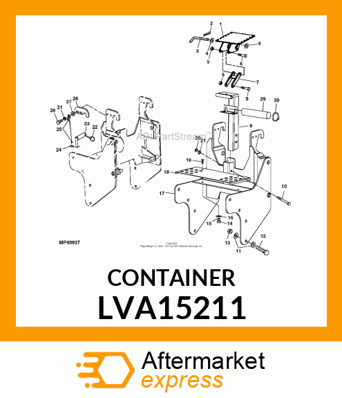 HOLDER, MANUAL LVA15211