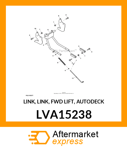 LINK, LINK, FWD LIFT, AUTODECK LVA15238