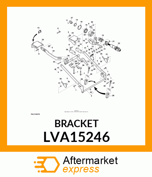 SUPPORT, COUPLER, AUTODECK LVA15246