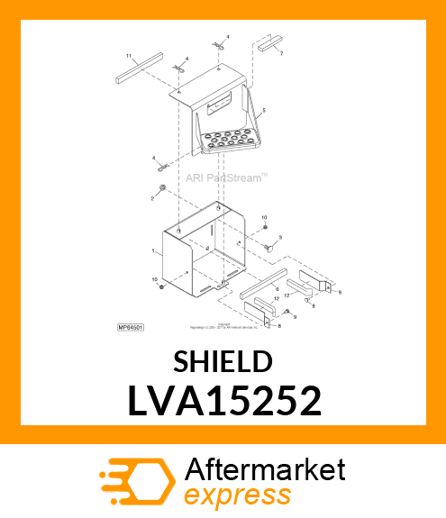 BATTERY BOX, MULTI LVA15252