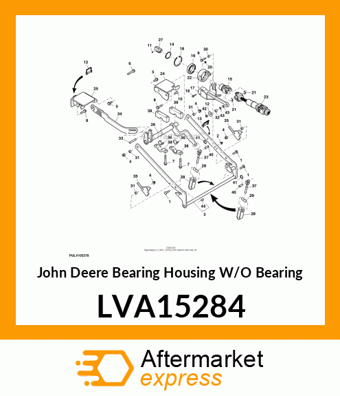 HOUSING, AUTODECK COUPLER BEARING LVA15284