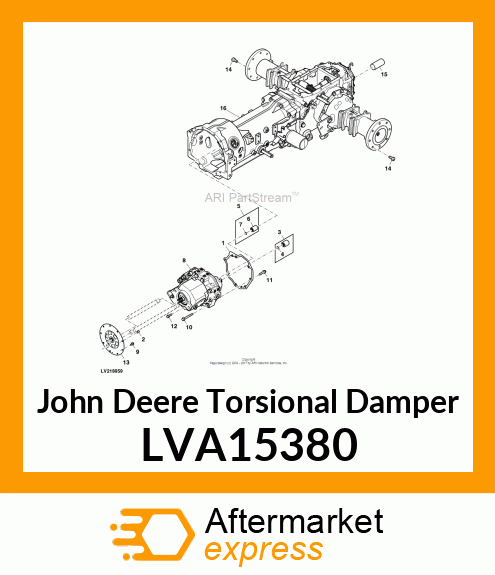 DAMPER, HST LVA15380